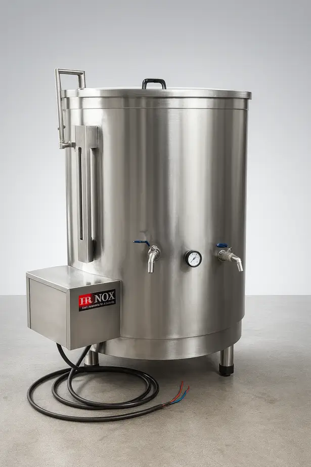 imagem de cafeteira industrial inox